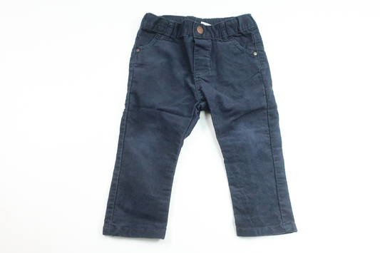 Trousers from Lindex - Size 74 - Navy blue