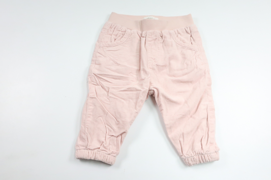 Lined pants from Newbie - Size 68 - Pink