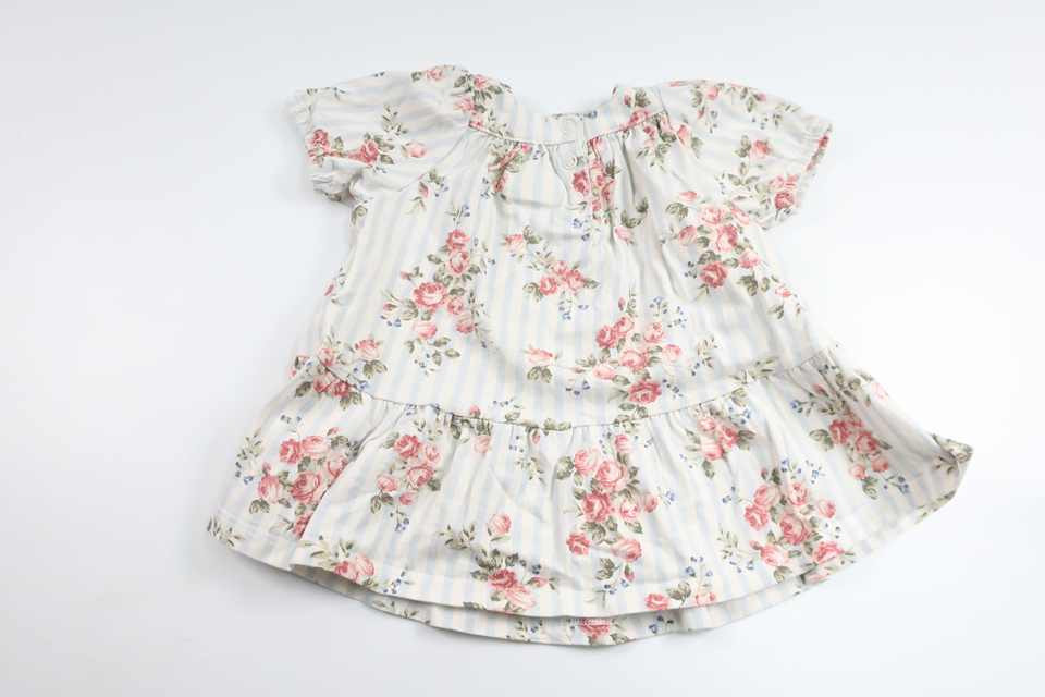 Floral dress from Newbie - Size 62 - Blue