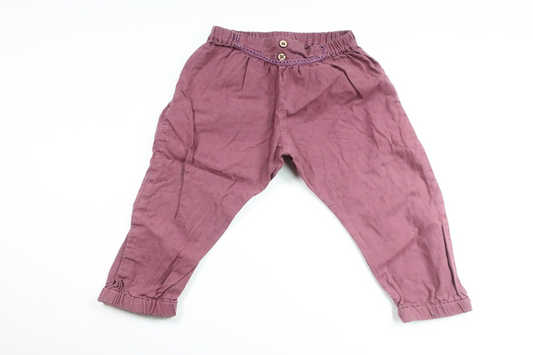 Pants from Newbie - Size 86 - Burgundy