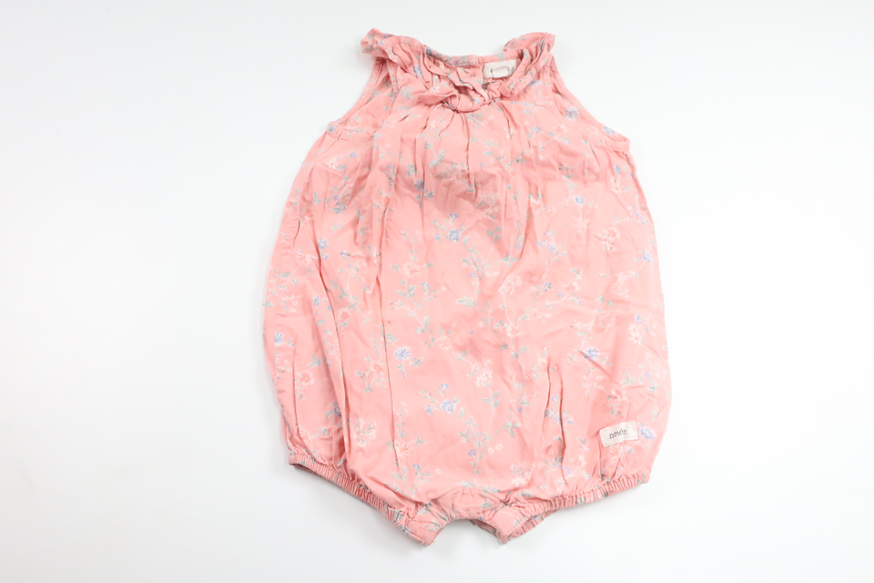Floral jumpsuit from Newbie - Size 80 - Pink