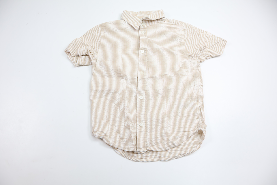 Randig skjorta från H&M - Storlek 110 - Beige