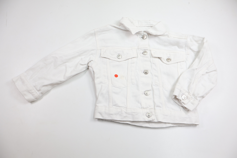Jeansjacka från Zara - Storlek 120 - Vit