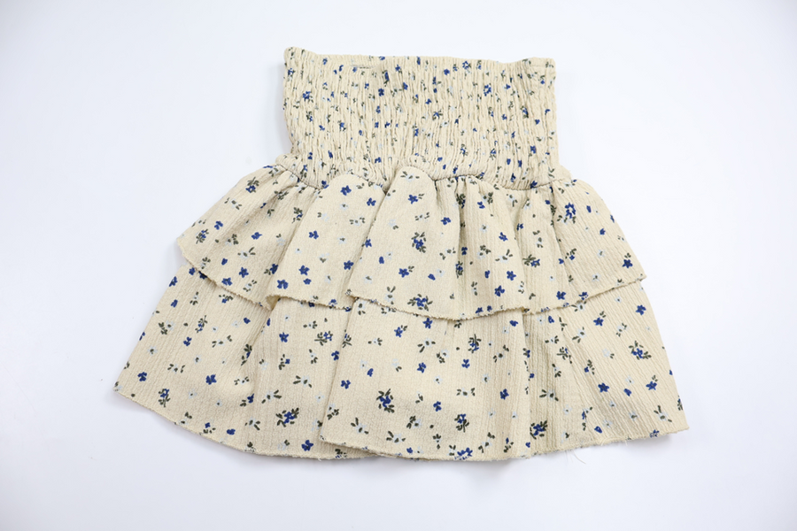 Floral skirt from Zara - Size 116 - Beige