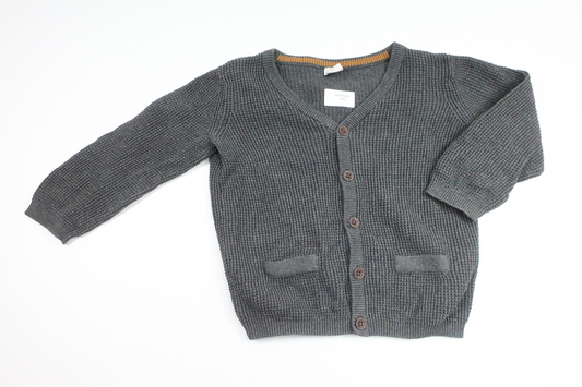 Knitted cardigan from H&M - Size 86 - Grey
