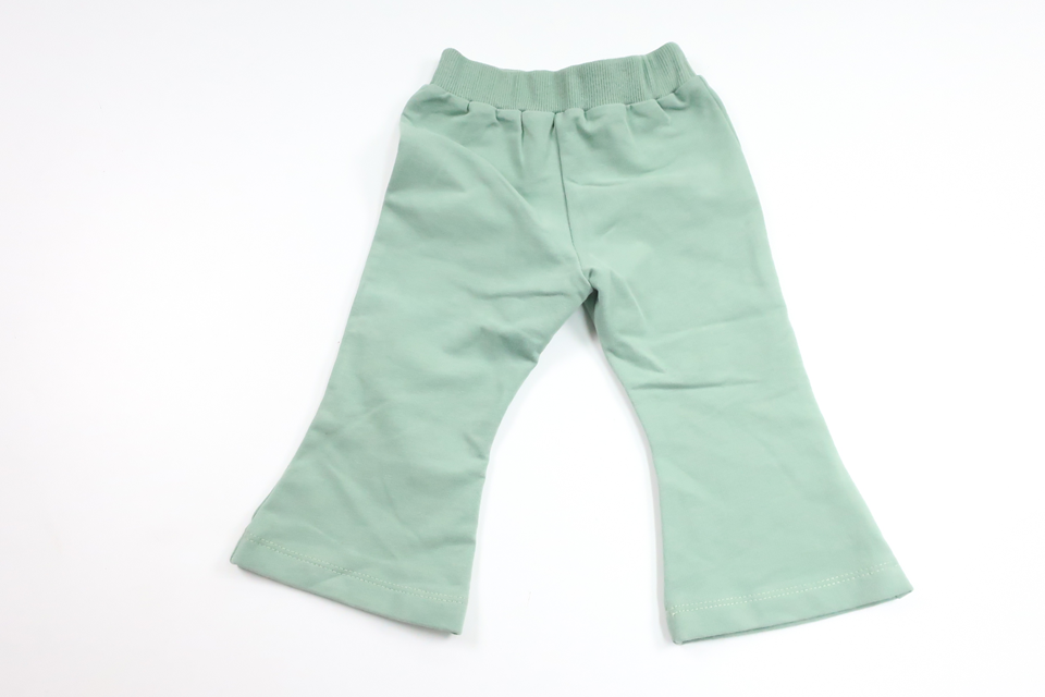 Flared trousers from Ready - Size 68 - Green