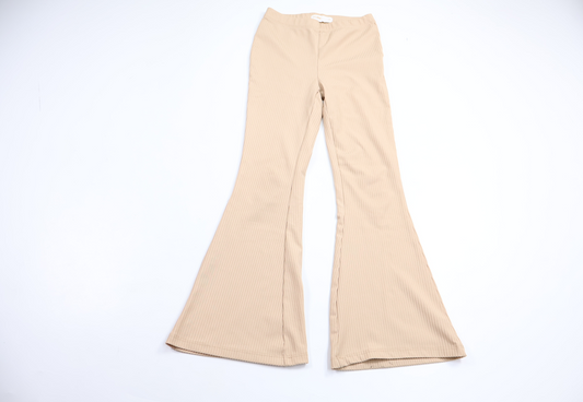 Ribbade byxor från Lager 157 - Storlek 120 - Beige