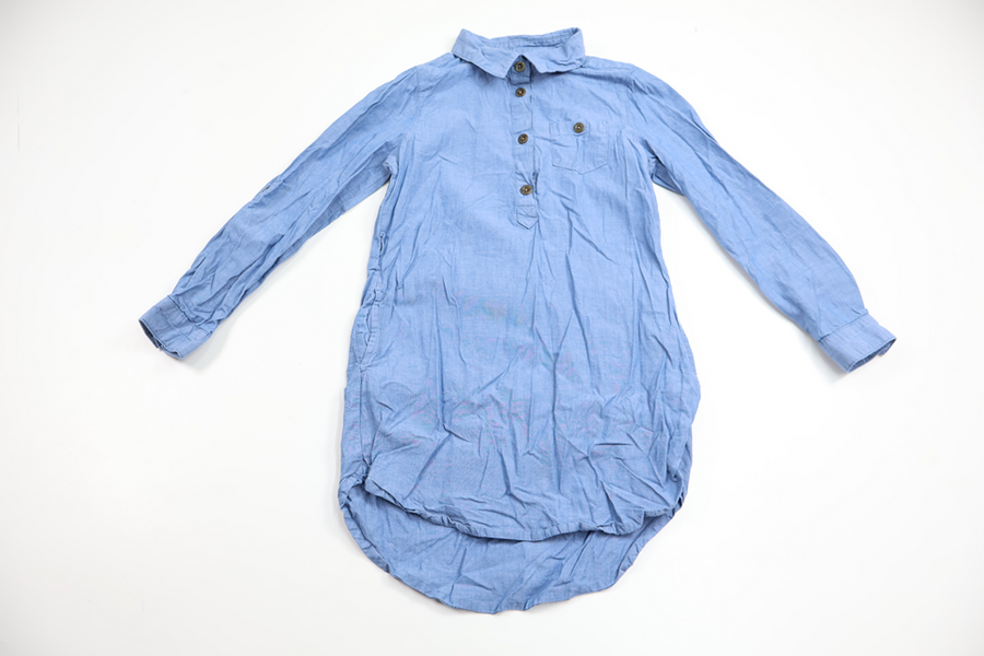 Shirt dress from H&M - Size 116 - Blue
