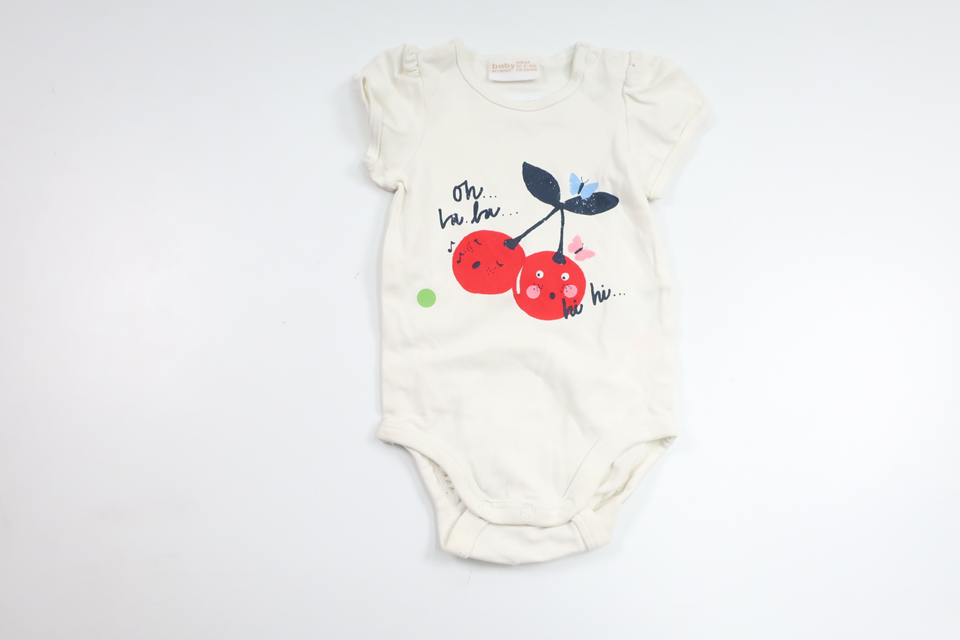 Body with cherries from Lindex - Size 62 - White