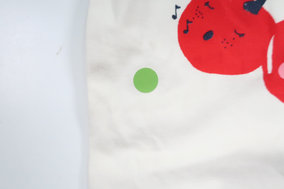 Body with cherries from Lindex - Size 62 - White