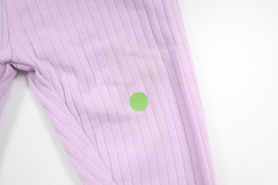 Ribbed trousers from Next - Size 68 - Purple