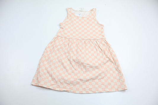 Plaid dress from H&M - Size 110/116 - Pink