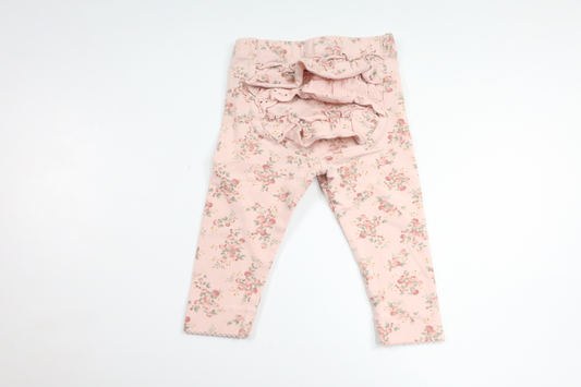Floral pants from Newbie - Size 68 - Pink