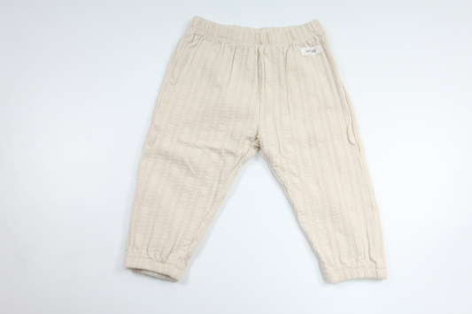 Pants from Newbie - Size 74 - Beige