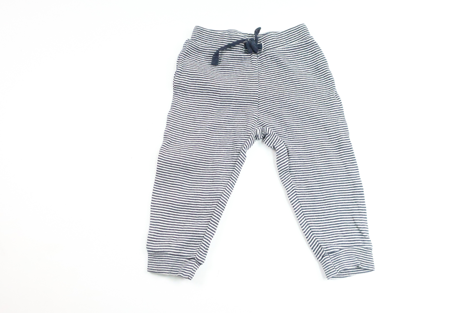Striped pants from Lupilu - Size 74 - Navy blue