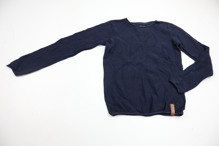 Knitted sweater from Lager 157 - Size 140 - Navy blue