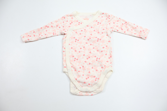 Floral bodysuit from Lupilu - Size 50/56 - White