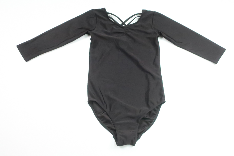 Body/Dansdräkt från H&M - Storlek 122/128 - Svart