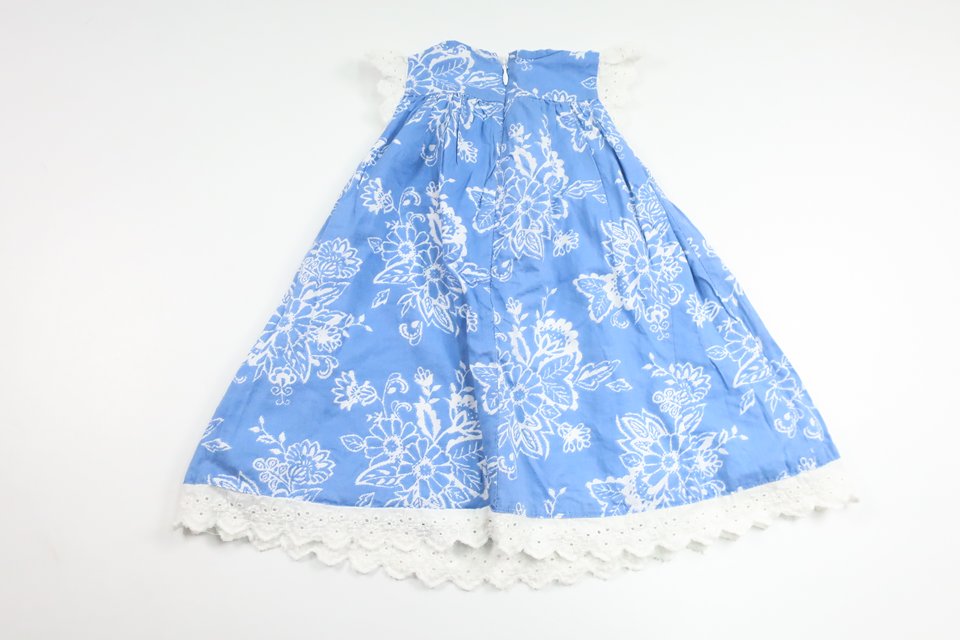 Floral dress from Kappahl - Size 74 - Blue