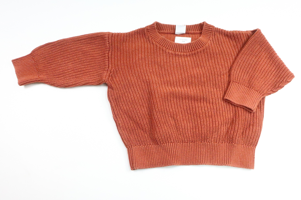 Knitted sweater from Lindex - Size 92 - Brown