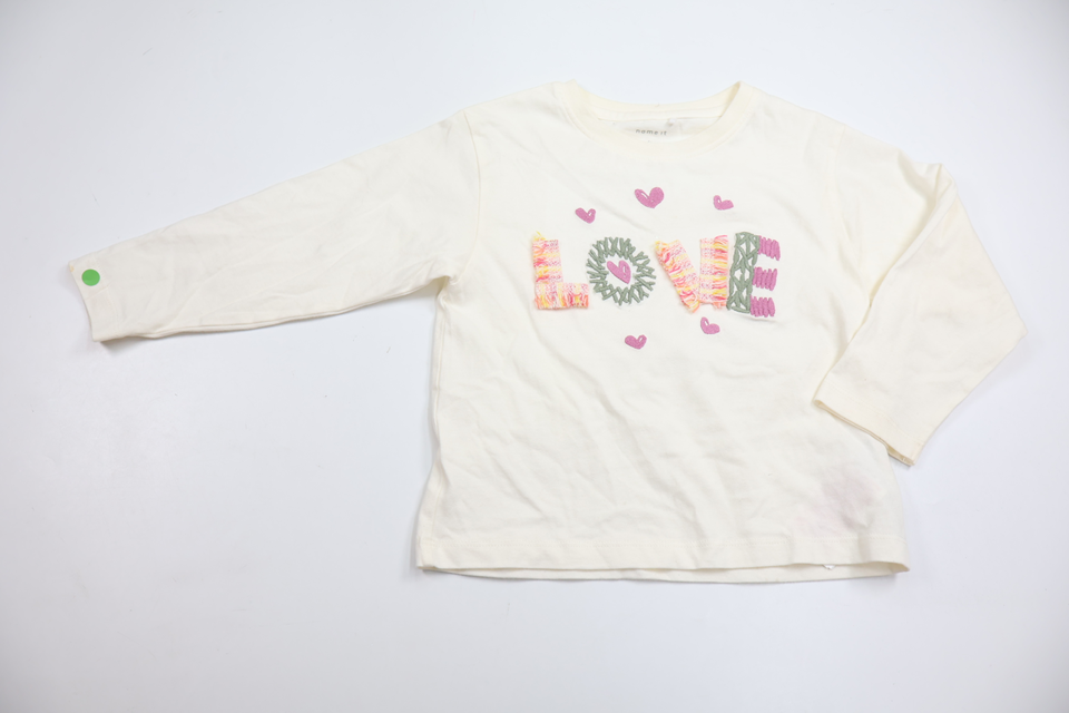 Tröja från Name It - Storlek 104 - Benvit