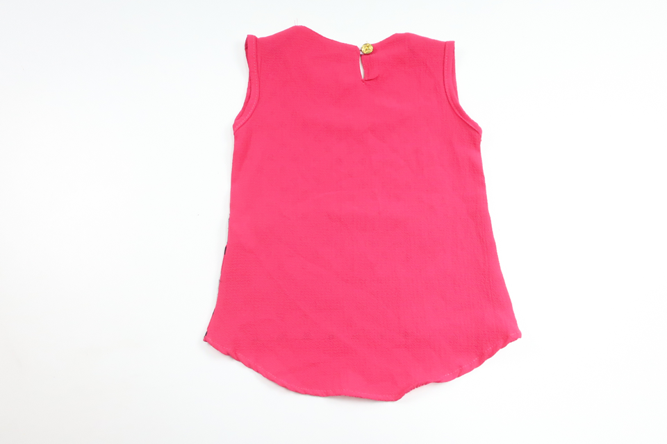 Spotted blouse from Happy - Size 86/92 - Pink
