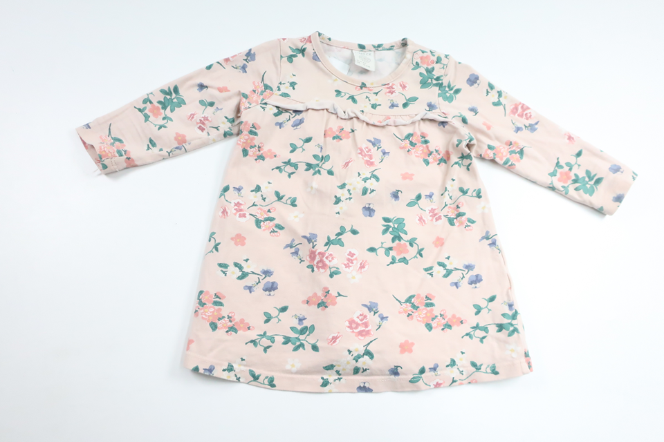 Floral dress from Lindex - Size 68 - Pink