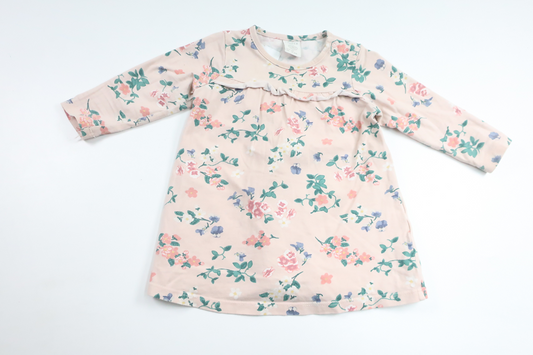 Floral dress from Lindex - Size 68 - Pink