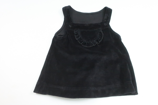 Velour dress from Mini - Size 68 - Black