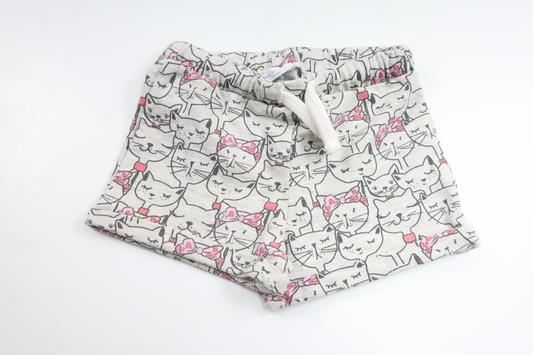 Shorts with cats from Lft Baby - Size 80 - Gray