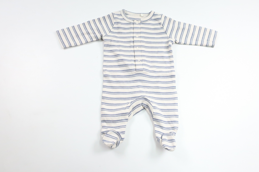 Striped jumpsuit from Fixoni - Size 44 - Beige