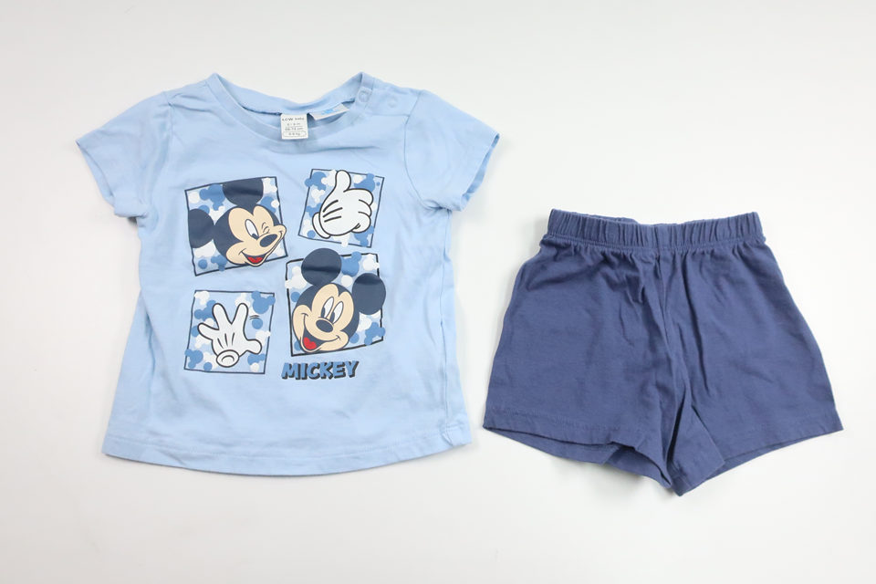 Two-piece Mickey Mouse pajamas from LC Waikiki - Size 68/74 - Blue