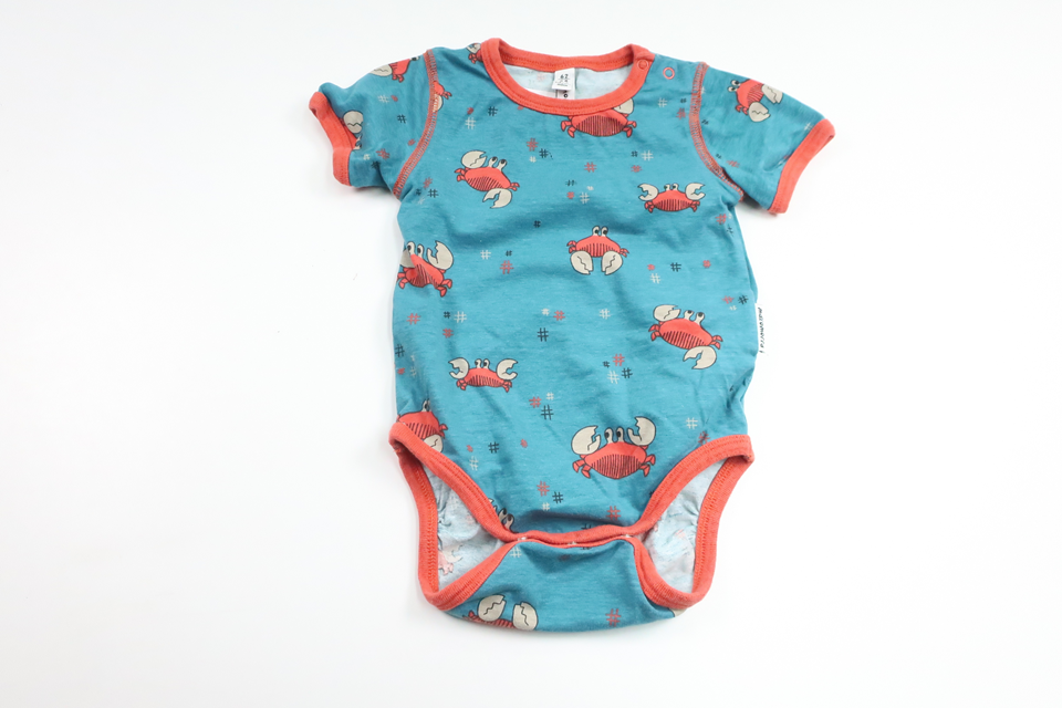 Bodysuit from Maxomorra - Size 62/68 - Blue
