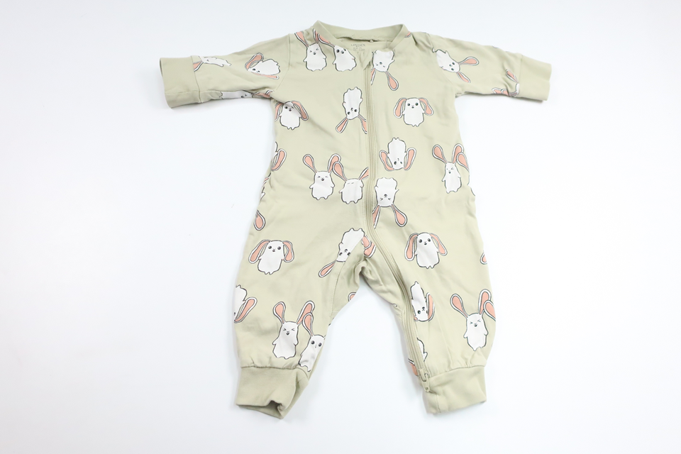 Lindex rabbit pyjamas - Size 56 - Green