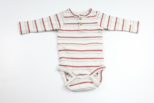 Ribbed bodysuit from Newbie - Size 56 - Beige