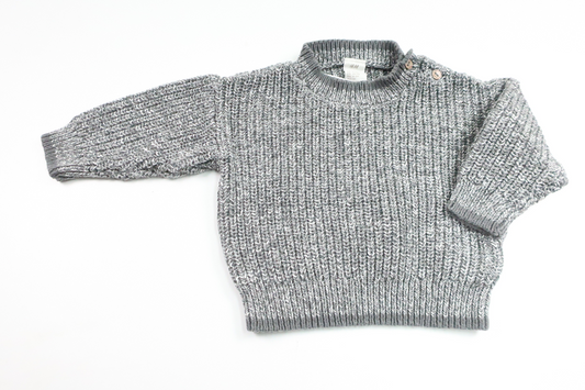 Knitted sweater from H&amp;M - Size 68 - Gray