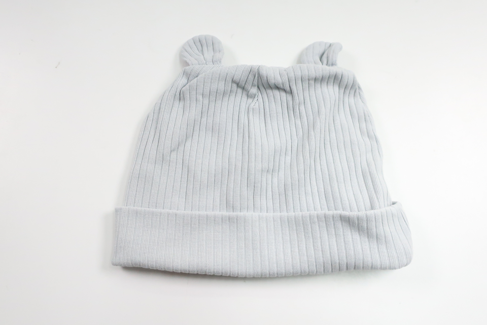 Ribbed hat from H&M - Size 74 - Blue
