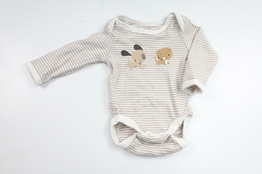 Striped bodysuit from H&M - Size 44 - Beige