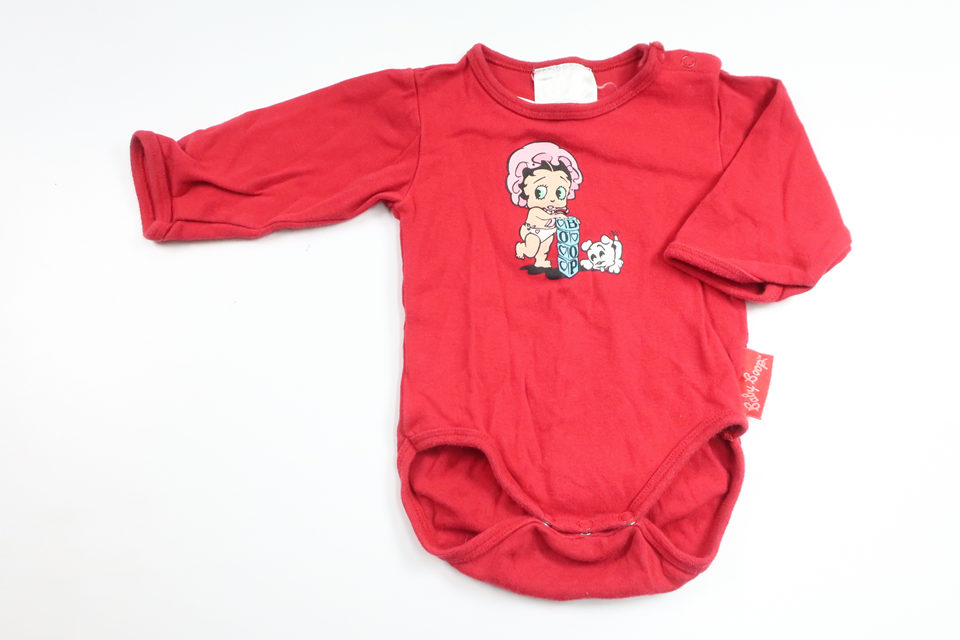 Betty Boop Bodysuit from Baby Boop - Size 62/68 - Red