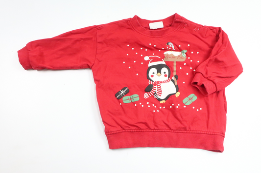 Sweatshirt from Kappahl - Size 68 - Red