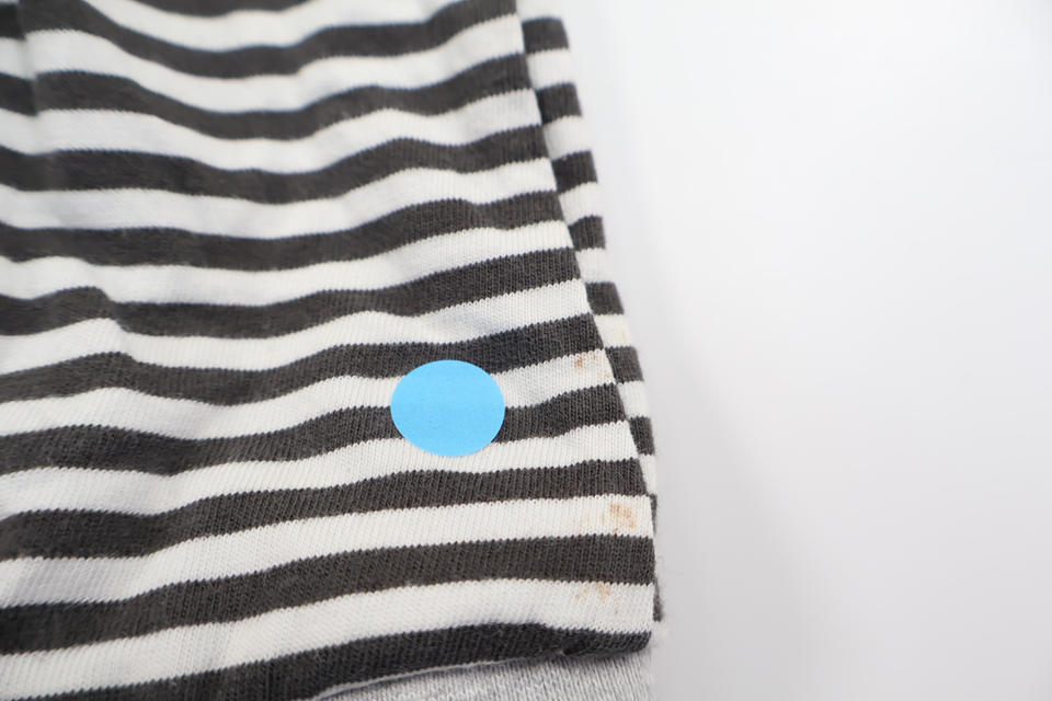 Randig pyjamas från H&M - Storlek 86 - Grå