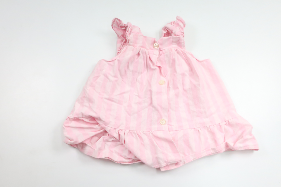 Striped dress from Hemsytt - Size 62/68 - Pink