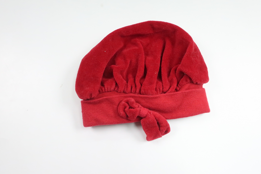 Velour beanie from H&M - Size 46/48 - Red