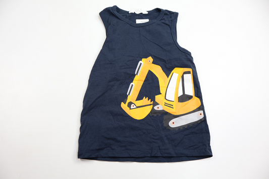 H&M Vest Top - Size 110/116 - Navy Blue