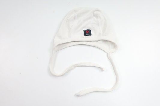 Polarn O. Pyret Helmet Hat - Size 40/42 - White