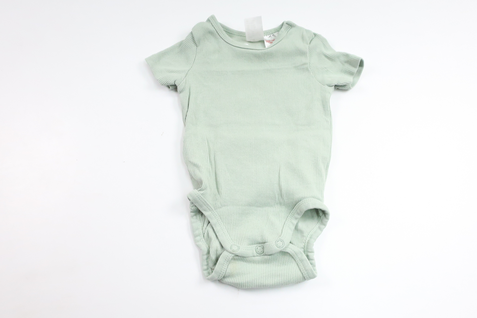 Ribbed bodysuit from H&M - Size 62 - Green