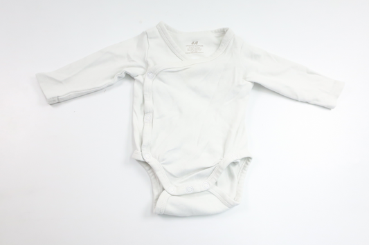 Wrap bodysuit from H&M - Size 56 - White