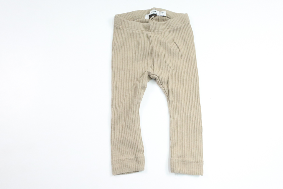 Ribbed trousers from Name It - Size 62 - Beige