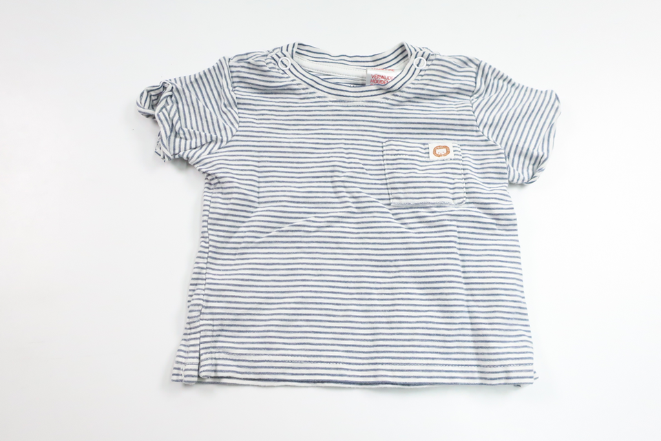 Striped T-shirt from H&M - Size 56 - Blue