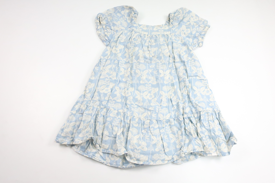 Floral dress from Lindex - Size 98 - Blue